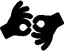sign language icon